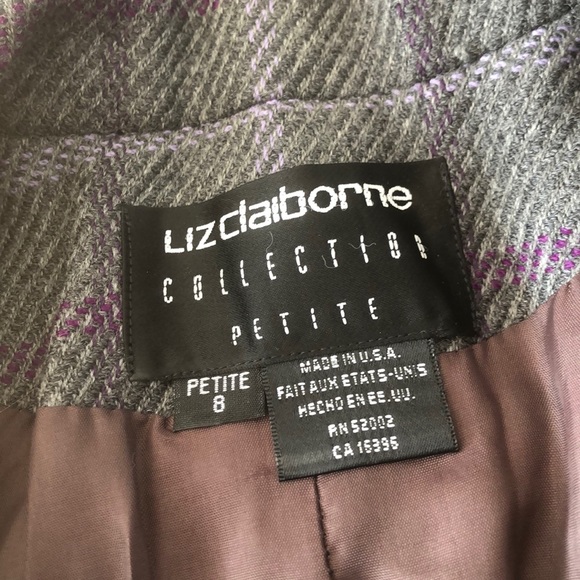 Liz Claiborne Wool Blazer - Picture 4 of 4